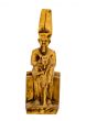 God Osiris statue showing Osiris protecting the pharaoh, real egyptian artifacts for sale