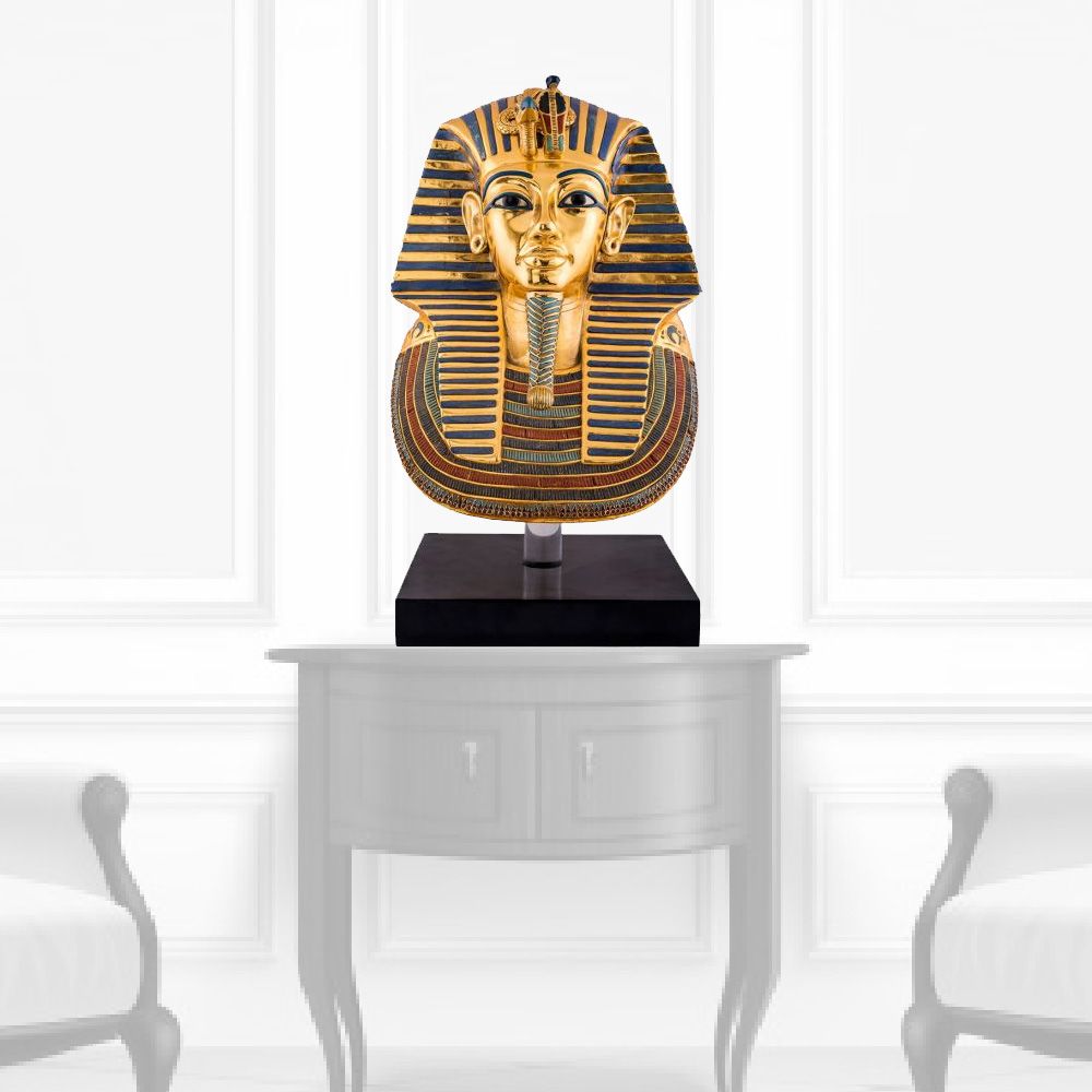 Egyptian Gold Mask Of King Tut Golden Mask Of Tutankhamun