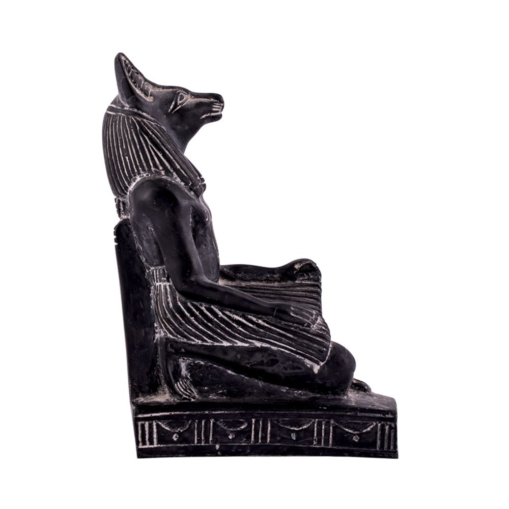 Statue of Mythology Jackal Anubis Stock Photo - Image of life