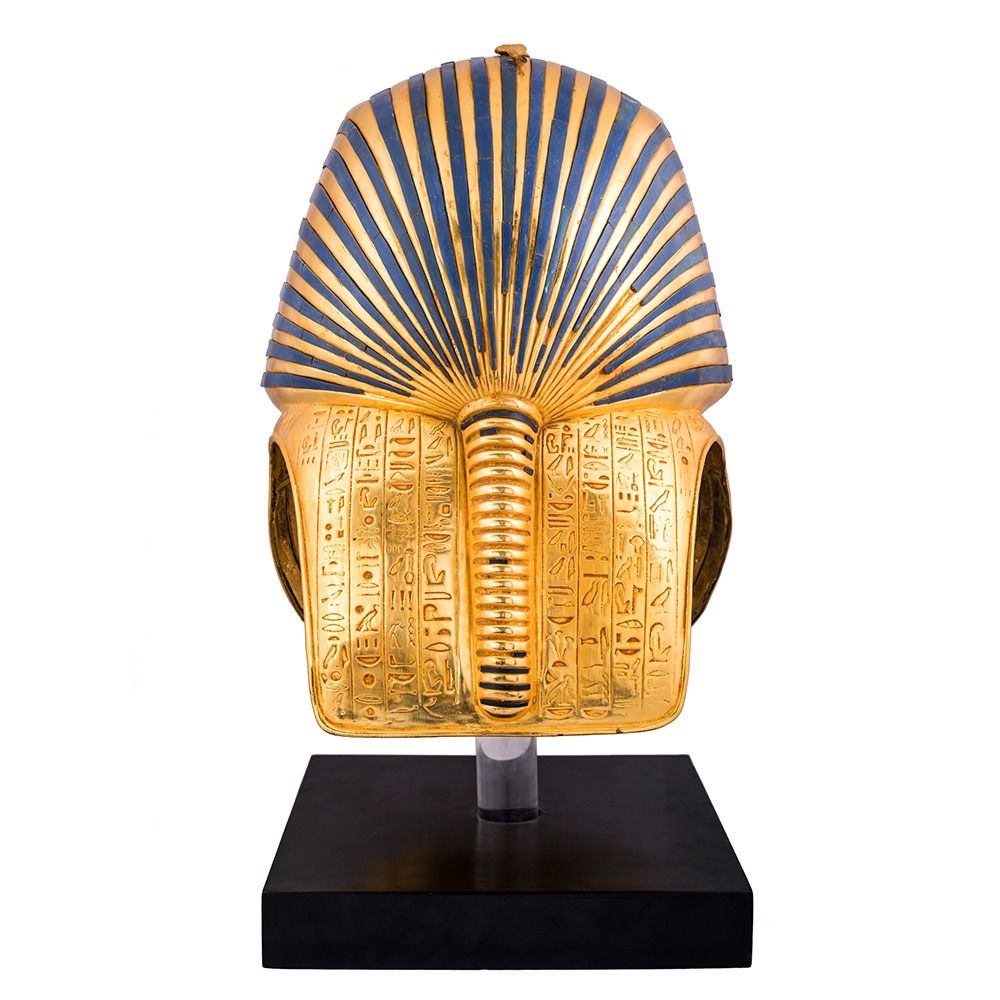 Golden Mask Egyptian King with Red Sunglasses - Golden Mask
