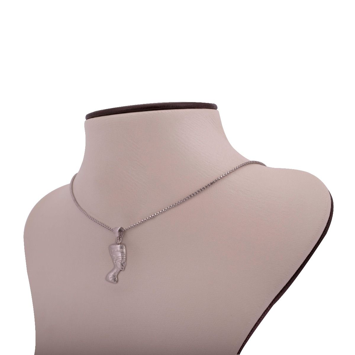 Silver Nefertiti Pendant Egyptian Silver Jewelry