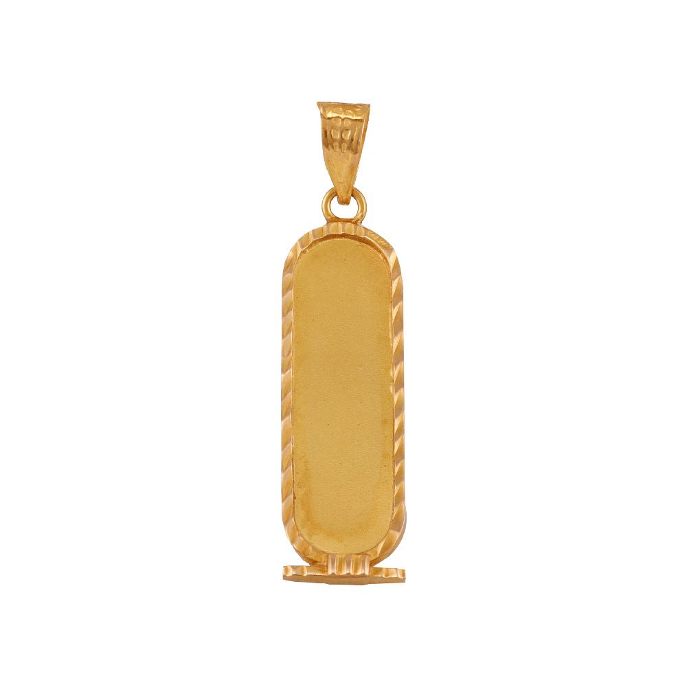 Egyptian Cartouche Pendant Hieroglyphics Pendant Egyptian Pendant