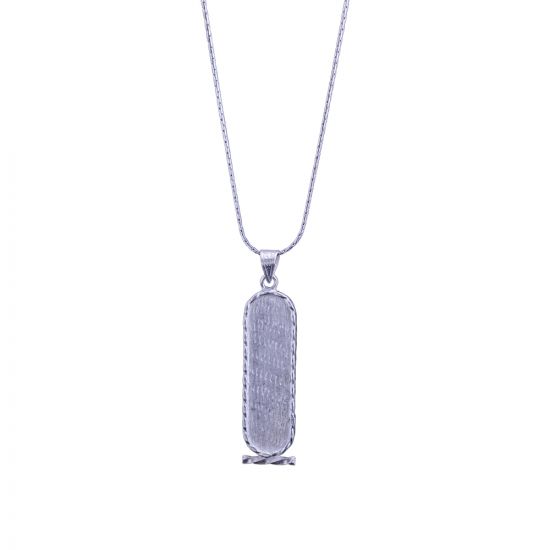 Personalized Egyptian Cartouche with your name letters in hieroglyphics, Hieroglyphics Necklace