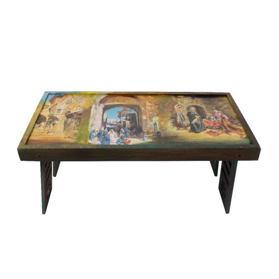 Handmade Wood Table | Handmade Wood Furniture | Swan Bazaar