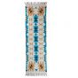 Natural Wool Tapestry-Woven Decorative Rug with Creative Geometric Designs