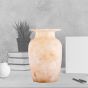 White Marble Alabaster Vase | Vintage Vases For Sale | Alabaster Vases For Sale