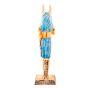 Colorful Alabaster handmade Anubis God Statue, Egyptian Dog Statue