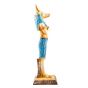 Colorful Alabaster handmade Anubis God Statue, Egyptian Dog Statue