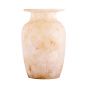 White Marble Alabaster Vase | Vintage Vases For Sale | Alabaster Vases For Sale