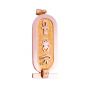 Customized Ancient Egyptian Hieroglyphic letters Gold Cartouche, Gold Cartouche Pendant