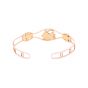 Handmade 18K Gold Eye of Horus Cuff Inlaid with semi-precious stones, Horus Eye Cuff Gold