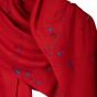 Handwoven 100% Egyptian Cotton Red Shawl Enriched with Siwa Oasis's Embroidery