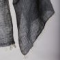 Elegant Handwoven Plain Egyptian Linen Shawl 