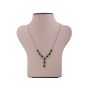 Emerald Green Necklace | Green Emerald Stones | Swan Bazaar