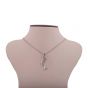 Sterling Silver Nefertiti's Head Necklace