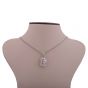 Sterling Silver Scarab Amulet Pendant Inspired by Egyptian Jewelry
