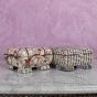 White Vintage Jewelry Box | Mother of Pearl Boxes | Mother of Pearl Jewelry Box | Swan Bazaar
