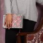 Red Clutch Purse | Mother of Pearl Bag | Mother of Pearl | Mother of Pearl Clutches | Mother of Pearl Purse | Pearl Bag | Swan Bazaar