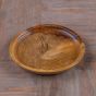 Natural wood serving platter