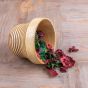 wooden pot for plant and flowers