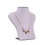 18k Gold Scarab Necklace adorned with Precious stones