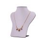 18k Gold Scarab Necklace adorned with Precious stones