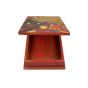 Nubian Colorful Egyptian Folkloric Art Wooden Jewelry Box