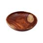 Aserus Wood Wide Serving Bowl 