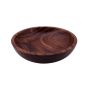 Handmade Mahogany Salad Serving Bowl
