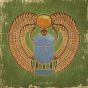 Ancient Egyptian Scarab | Mixed Media Collage Art | Art for Sale | Swan Bazaar