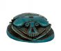 Blue painted scarab handcrafted by talented Egyptian artisans, scarab sculpture 20