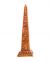 Handmade Wooden Ancient Egyptian Wood curved with Hieroglyphic letters, Wooden Obelisk For Sale