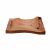 African Mahogany Wood (Khaya Wood) Serving Tray with Silver Handles
