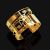 Eye of Horus Bracelet Plated With 18K Gold