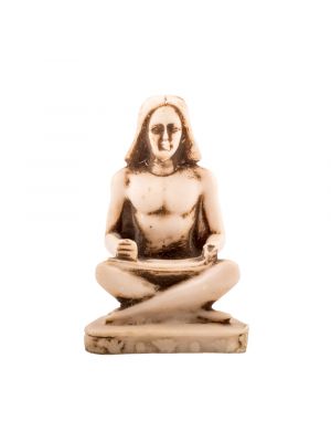The Seated Scribe Statue Handmade of Alabaster Material, the seated Scribe