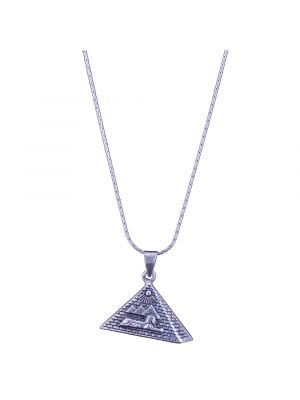 Pyramid Necklace handmade of sterling silver, Pyramid Necklace