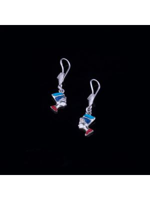 Nefertiti Earrings | Silver handmade Earrings 