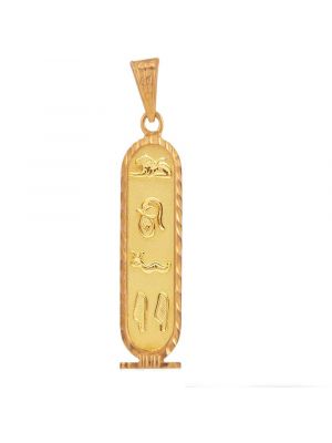 Cartouche Necklace Gold Egyptian Cartouche Pendants