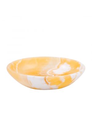 White Alabaster Marble Fruit Bowl, Alabaster Bowl for sale