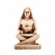 The Seated Scribe Statue Handmade of Alabaster Material, the seated Scribe