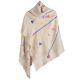 Captivating Hand-woven Beige Linen Shawl