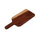 Wooden Cutting Board With Handle, Pizza Peel Handmade of Tree Trunk