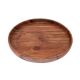 Wood Serving Tray Round Handmade Of Tree Trunk