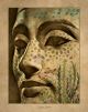 25” x 39” Vintage Nefertiti Mixed Media Artwork Canvas Print