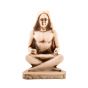 The Seated Scribe Statue Handmade of Alabaster Material, the seated Scribe
