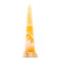 Marble Yellow Alabaster Obelisk handmade by Egyptian Artists, Decorative Obelisk