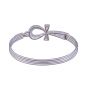 Ancient Egyptian Key of Life Silver Ankh Bracelet , Ankh Silver Bracelet