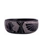 Basalt Bowl Featuring Winged Scarab