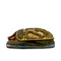 Big colourful scarab 100% Handmade