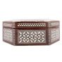 jewelry wooden hexagonal box